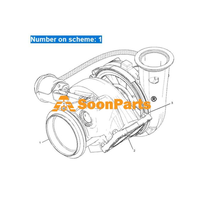 Buy Air-Cooling Turbocharger 247-2962 256-7737 Turbo GT4502BS for