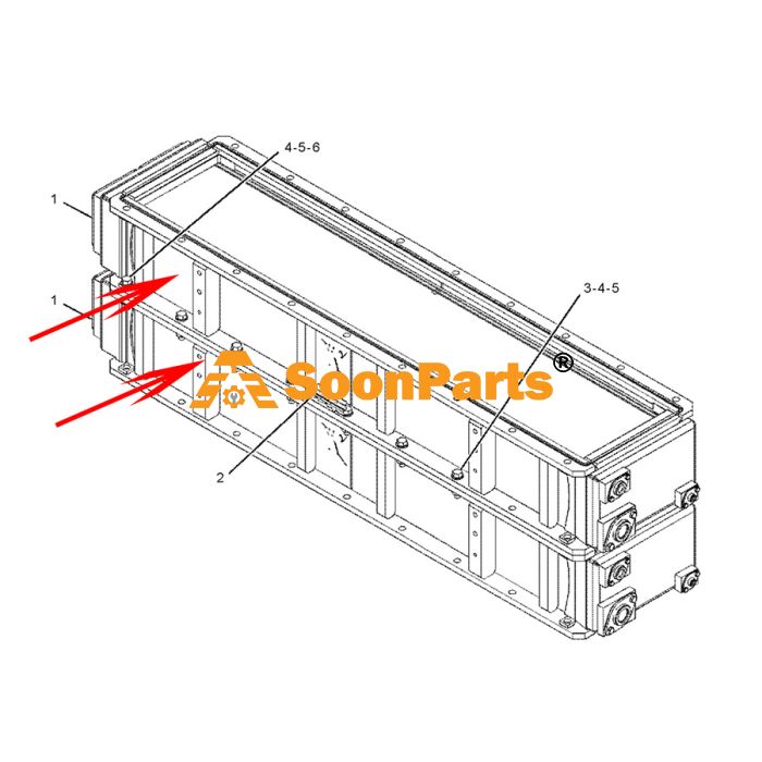 Buy Core As-Aftercooler CA2364256 236-4256 2364256 For Caterpillar