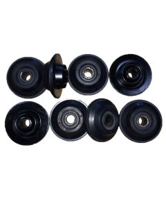 4 PCS Front Engine Mounting Rubber Cushion 135-01-31260 1350131260 for Komatsu Bulldozer D40A-1 D40A-3 D40A-5 D40F-3 D40P-3 D40P-5 D41A-3 D41A-5 D41E-3 D41P-3