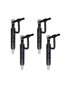 4 Pcs Fuel Injector 9430612456 For Hitachi Excavator EX60UR EX40 EX45