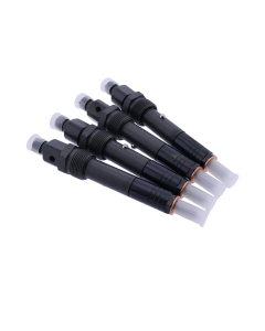 4 Pcs Fuel Injector 185-5754 1855754 CA1855754 For Caterpillar CAT Engine 3054 3054B Caterpillar Backhoe Loader 416D 424D Caterpillar Telehandler TH210