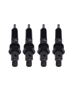 4 Pcs Fuel Injector J909476 For Case Engine 4T-390 6T-590 Case Tractor 450C 455C 650 850D 1150E 5120 5130 Case Excavator 688 888 1088 1085B