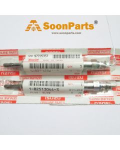 4 bujías incandescentes VI1825130442 para excavadora Kobelco 70SR-1E 70SR-1ES 80MSR-1E 80MSR-1ES SK80CS-1E