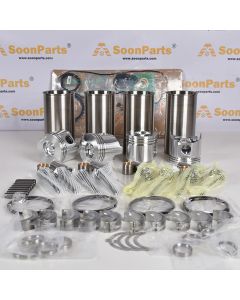 Kit de reconstruction de révision de moteur Yanmar 4TNV88-XYB pour pelle Case CX50B