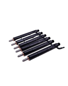 6 Pcs Fuel Injector 2112349 For Hyundai Wheel Loader HL7303 HL730-3 HL730TM-3