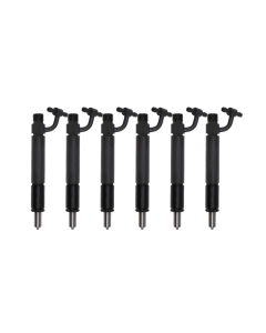 6 Pcs Fuel Injector 687372C91 For International Tractors 1466 1486 1566 1586 4166 International Combine 1460 1470 1480