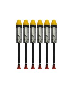 6 Pcs Fuel Injector Nozzle 9Y-3070 9Y3070 CA9Y3070 For Caterpillar CAT Engine 3406 3406B 3406C Caterpillar Excavator 375 375 L