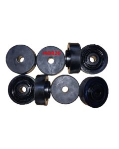 8 PCS Engine Mounting Rubber Cushion for Kato Excavator HD823 HD900 HD820