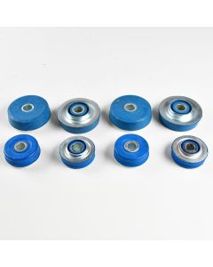 Isolateurs de coussin en caoutchouc pour montage de moteur, 8 pièces, 4197145 et 4197144 pour pelle Hitachi EX300