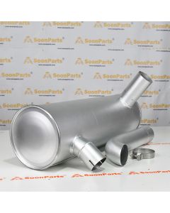 Muffler LC12P0006P1 For Kobelco Heavy Equipment Excavator SK290LC-6E SK330LC-6E SK290LC SK330LC