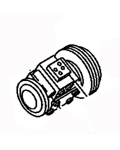 Compresor de aire acondicionado TH4376245 para excavadora John Deere 750