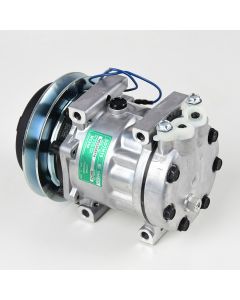Compresseur A/C YX91V00002F2 pour New Holland E115SR E135SR E235SRLC E135SRLC EH130 E200SR E130 E235SR E200SRLC