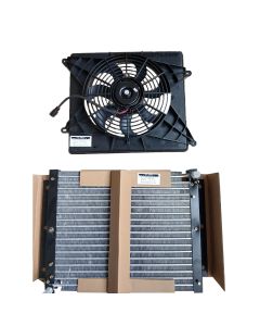 Conjunto de condensador de aire acondicionado 2520-6004 440204-00002 para excavadora Doosan Daewoo SOLAR 225LL SOLAR 225NLC-V SOLAR 250LC-V SOLAR 255LC-V SOLAR 290LC-V