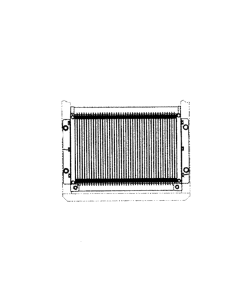 Núcleo del condensador de aire acondicionado 236-1907 2361907 para excavadora Caterpillar CAT 308D 308C CR 325C LCR