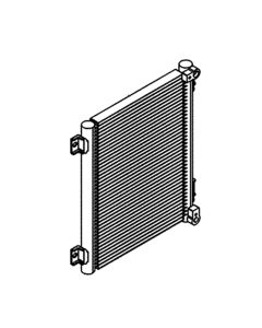 Condenseur de climatisation LQ20M01327F1 pour pelle New Holland E55B