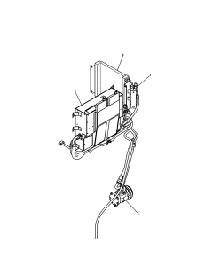 Condensador de aire acondicionado PH20M01108F1 para excavadora Case CX50B CX36B CX31B