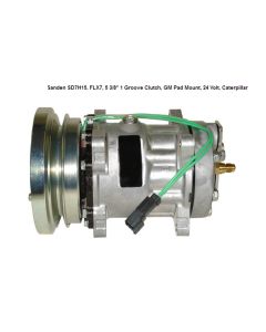 Klimakompressor 101-1759 für Caterpillar knickgelenkter Muldenkipper D25D D30D D350D D400D D40D