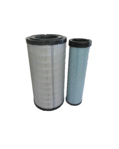 Juego de filtros de aire B222100000593 y B222100000591 para Sany SY55-9 SY60 SY65
