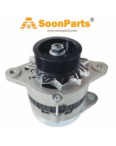 Alternador 2502-9009 para excavadora Doosan Daewoo MEGA 160 MEGA 160TC MEGA 200-III MEGA 200TC-III MEGA 200-V MEGA 250-V MEGA 300-V (S/N 1001~) MEGA 400-III PLUS MEGA 400-V
