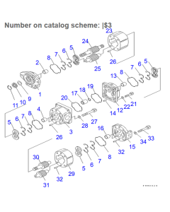Bomba de dirección 705-52-22070 7055222070 para cargadora de ruedas Komatsu WA1200-3
