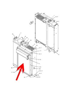 Cooler Gp-Hydraulic Oil CA2174112 217-4112 2174112 For Caterpillar Engine 3056E 3054C C4.4 Caterpillar Vibratory Compactor CS-583E CS-663E