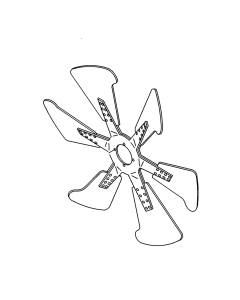 Araña del ventilador de refrigeración 1136603550 para excavadora Hitachi LX300-7