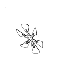 Araña del ventilador de refrigeración 26832-12611 para excavadora Hitachi LX300-7
