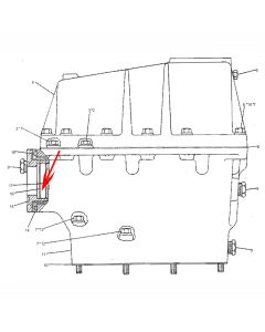 Core As-Aftercooler 9N-6391 9N6391 CA2W6590 2W-6590 2W6590 For Caterpillar CAT Engine 3408 Caterpillar Wheel Tractor 637D