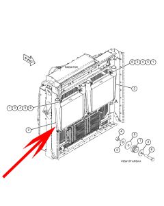 Core As-Aftercooler CA5164162 516-4162 5164162 For Caterpillar Engine C32 3508 3508B Caterpillar Truck 777E 777D