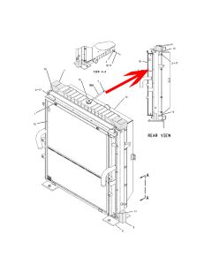 Core As-Oil Cooler CA1516458 151-6458 1516458 CA1470449 147-0449 1470449 For Caterpillar Engine 3306 Caterpillar Excavator 330B L 330B LN