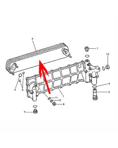 Motorölkühler 26453-83000 für Hyundai Bagger R290LC-3H R290LC7H R300LC-7 R340LC-7 (INDIEN) R360LC-3H R370LC-7 R390LC-9 (INDIEN)