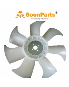 Fan Cooling Blade 145306520 for Perkins Engine 403D-11 403D-15 404D-15 404D-22 403D-17 403C-11 403C-15 404C-15 404C-22 103-10 103-15 104-19 103-12 103-13 104-22