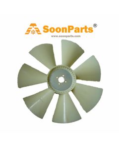 Fan Cooling Blade 2485C520 for Perkins Engine 1004-4T 1104D-E44T 1104D-E44TA 1104D-44T 1104D-44TA 1104C-44T 1104C-44TA 1104C-E44TA