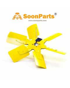 Lame de refroidissement du ventilateur 2485C914 pour moteur Perkins T6.3544 1006-6 1006-6T 1006-6TW 1006-60T 1006-60TW