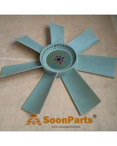 Ventilador de refrigeración 6742-01-2010 6742012010 para cargadora de ruedas Komatsu WA270-3 WA320-3 WA380-DZ-3