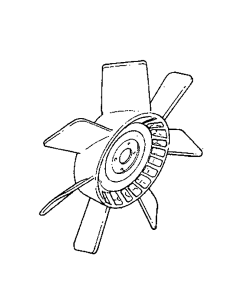Ventilador de refrigeración Blade Spider 166-2941 1662941 para excavadora Caterpillar CAT 321B 321B LCR motor 3066