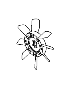Fan Cooling Spider 1136602101 for Hitachi Wheel Loader LX80