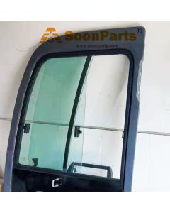 Vidrio de puerta superior delantera YN02C02035P1 para excavadora New Holland E160 E175B E215 E215B EH160 EH215
