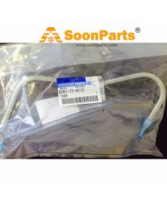 Kraftstoffversorgungsrohr 6261-71-4112 6261-71-4110 für Komatsu Bagger PC600-8 PC650LC-8E0 PC700LC-8R PC800-8 PC850-8 Motor 6D140
