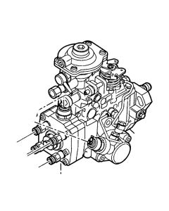 Pompe d'injection de carburant 2856014 pour pelle Kobelco SK170-8 ED195-8