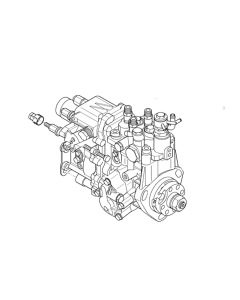 Pompa iniezione carburante 72280403 per escavatore Case CX31B