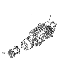 Pompe d'injection de carburant 87426951 426268A1 pour pelle CX800 avec broche DAC0780101 - DAC0780106