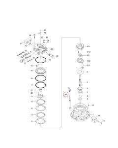 Gauge Level XKAY-01983 XKAY01983 For Hyundai 7-Series Crawler Excavator R140LC-7 R140LC-7A Hyundai 7-Series Wheel Excavator R140W7 R140W7A