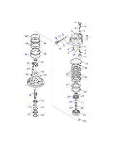 Swing Motor Seal Kit 708-7S-00230 7087S00230 For Komatsu Excavator PC118MR-8 PC110R-1 PW110R-1 PW118MR-8