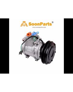 Air Conditioning Compressor ND447200-0246 for Komatsu Bulldozer D155AX-3 D155A-3 D355A-3 D475A-3 D375A-3