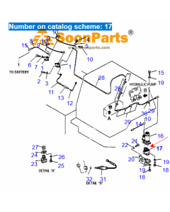 Hydraulikpumpe 705-11-28010 7051128010 für Komatsu Muldenkipper 330M HD785-1L HD785-2 HD785-3 HD785-5 HD985-3 HD985-5