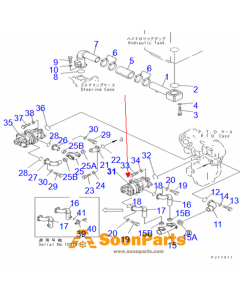 Hydraulic Pump 705-51-42070 7055142070 for Komatsu Bulldozer D575A-2