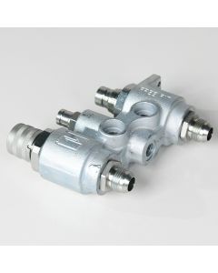 Hydraulikblock-Schnellkupplung mit flacher Fläche 6678951 für Bobcat 753 763 S100 S130 T110