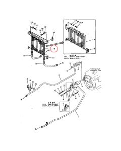 Hydraulic Oil Cooler 113-49-21290 1134921290 For Komatsu Bulldozers D31A-16 D31P-16 D31PL-16 Komatsu Crawler Loader D31Q-16 D31S-16