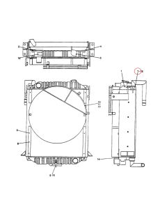 Hydraulic Oil Cooler 2452U375S7 For Kobelco Excavator K904E K905A K904EL K905ALC SK04L-2 SK04-2